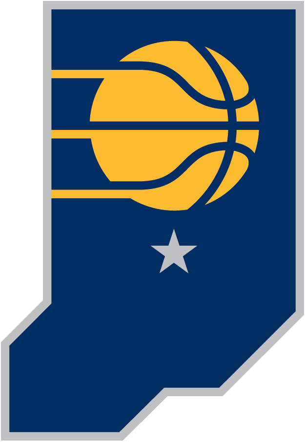 Indiana Pacers 2017-Pres Alternate Logo DIY iron on transfer (heat transfer) Indiana Pacers 2017-Pres Alternate Logo DIY iron on transfer (heat transfer)